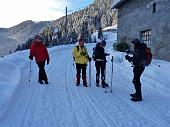 INVERNALE DA MADONNA DELLE NEVI A CA' E PASSO SAN MARCO nella splendida domenica del 17 gennaio 2010 - FOTOGALLERY